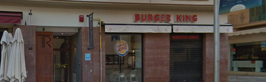 Port BURGUER KING Malaga Alcazabilla