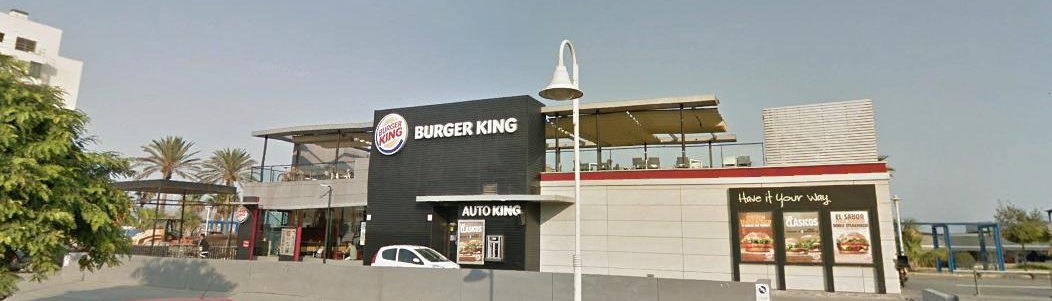Port BURGUER KING Malaga Calle Pacifico